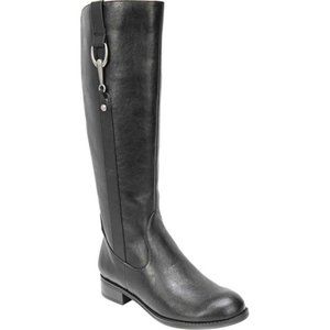 LifeStride Sikora Wide Calf Boots - Black Size 6